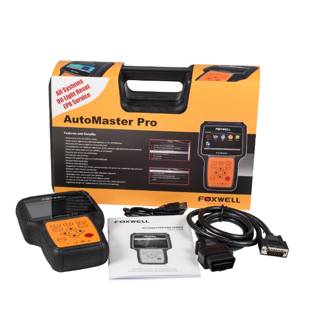 EQUIPO DE DIAGNOSTICO TODOS LOS SISTEMAS Y FUNCIONES ESPECIALES FOXWELL NT 644 PRO