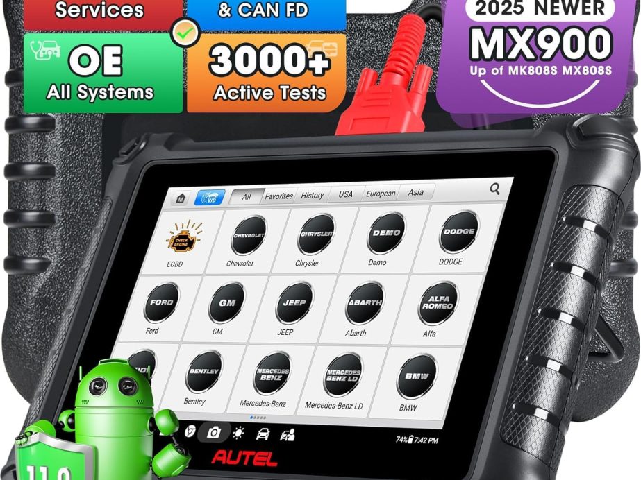 Escaner Automotriz Latino + 40 Serv Autel Mx900