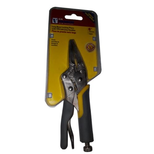 PINZA DE PRESIÓN 6" 152mm PUNTA DE NARIZ LARGA HANSON 70655