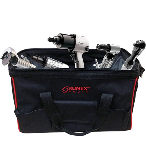 KIT NEUMATICO 5 PZAS SUNEX TOOLS KIT-BAG SXBAG
