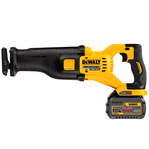 SIERRA SABLE INALAMBRICA RECÍPROCA ION-LI FLEXVOLT 20/60V 6AMP DEWALT DCS388T1