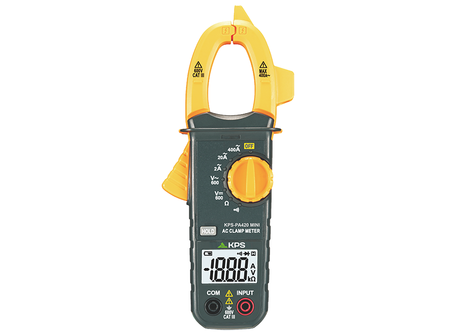 PINZA AMPERIMÉTRICA DIGITAL 2000 RECUENTOS DIODOS KPS PA420MINI